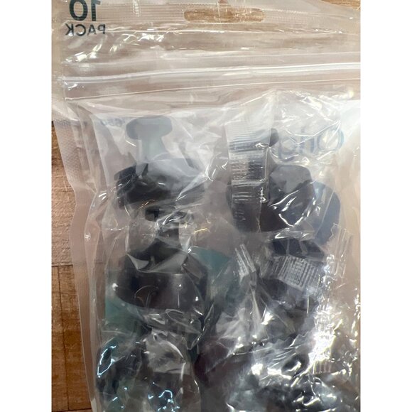 Origin21 Siri 1-3/16-In Knob 10 Pack Matte Black Finish Hardware Set 5977658 - Picture 3 of 4